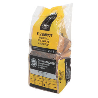 Merkloos sans marque ovengedroogd elzenhout | 2 stuks