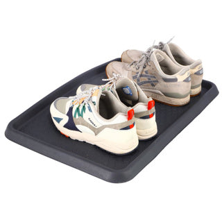 Laarzentray 60x40cm zwart | 4 stuks