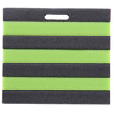Kniemat 35 x 30 cm zwart groen | 4 stuks - afbeelding 1