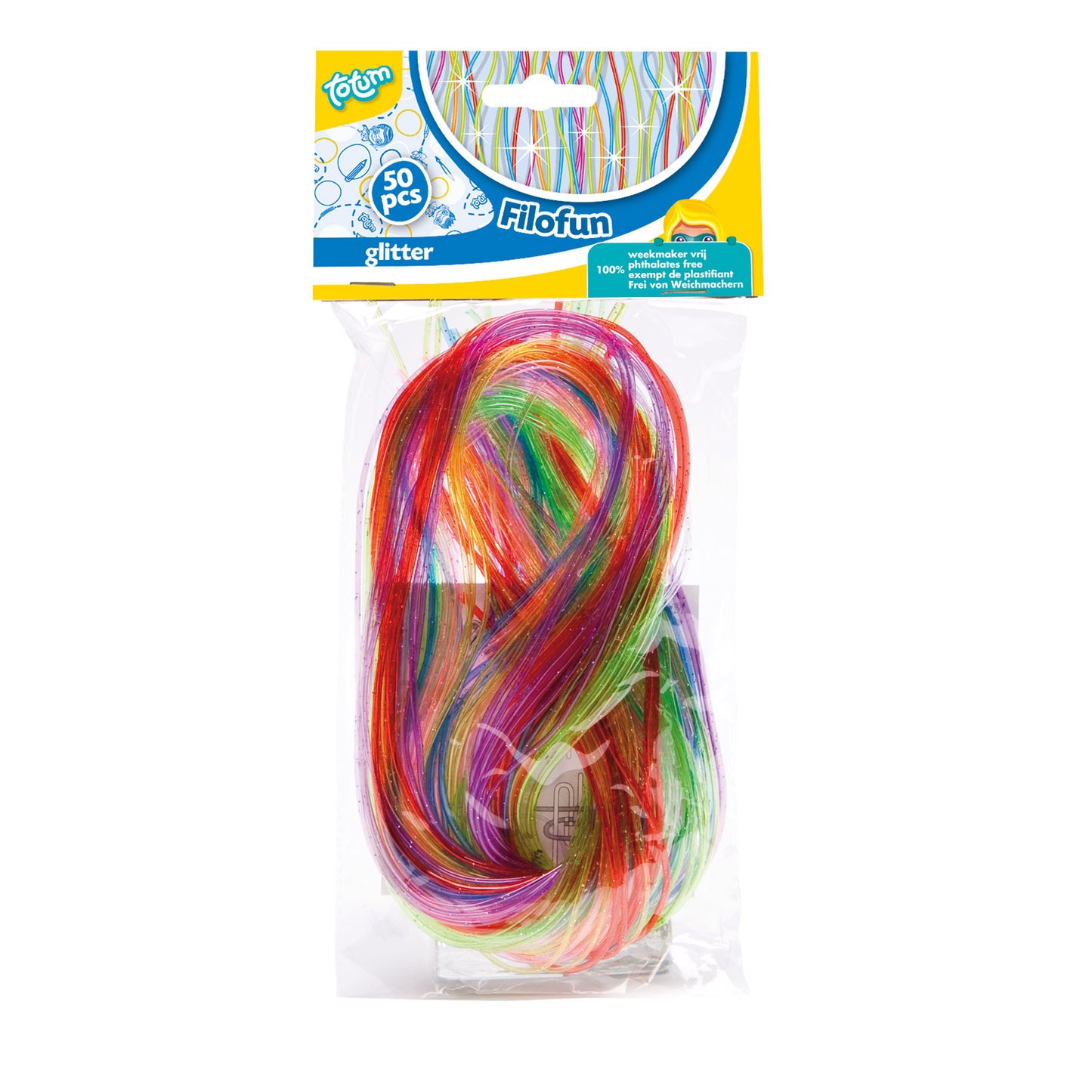 Totum filofun glitter, 80cm, 50dlg.