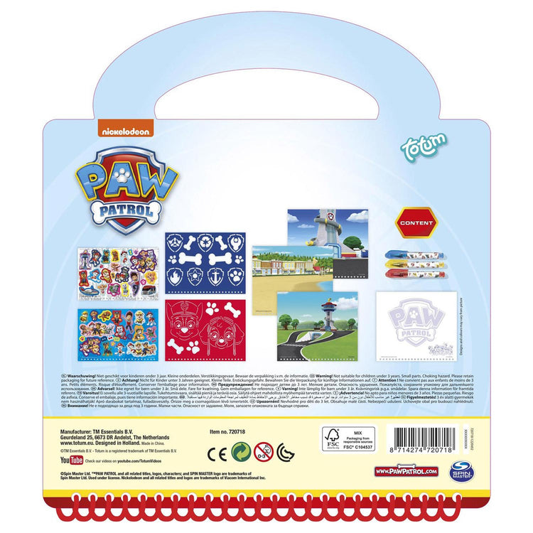 Totum paw patrol - activiteitenboek