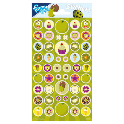 Totum stickervel met geur appel