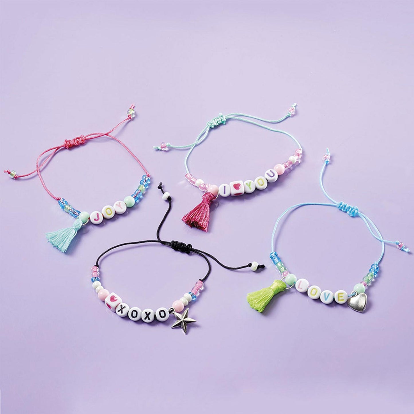 Totum letter armbanden maken