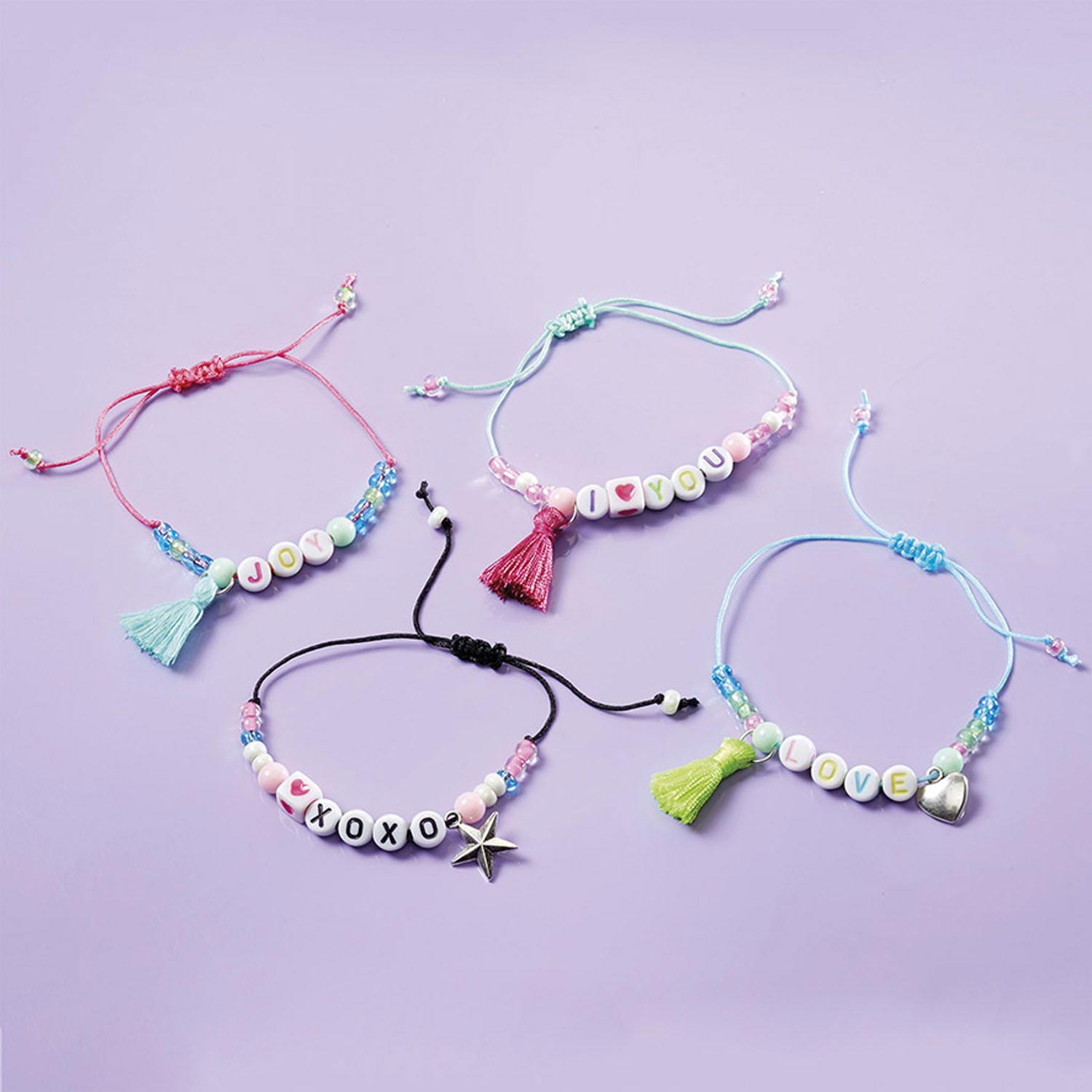 Totum letter armbanden maken