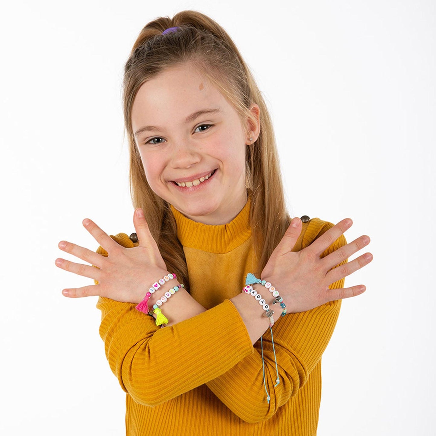 Totum letter armbanden maken