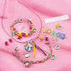 Totum unicorn knutselkoffer 2-in-1 knutselset armbandjes maken en diamond painting - creatief speelgoed meisjes vanaf 5 jaar cadeau tip knutselen sieradenpakket