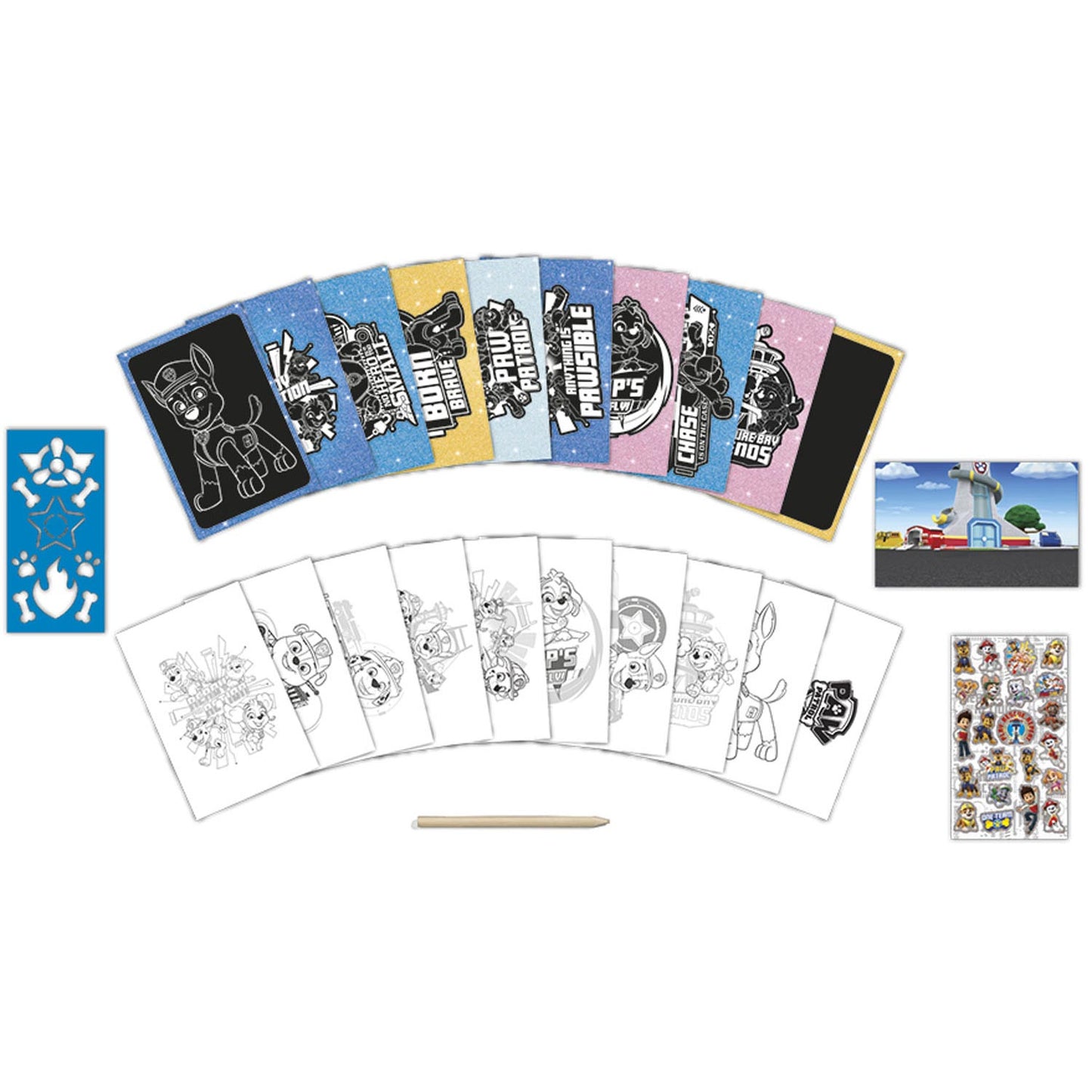 Totum paw patrol - scratchboek