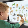 Totum raamstickers wildlife