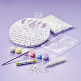 Totum knutselkoffer disco dans canvas schilderijtje maken - speelgoed meisjes - knutselen met gips home deco - afbeelding 4