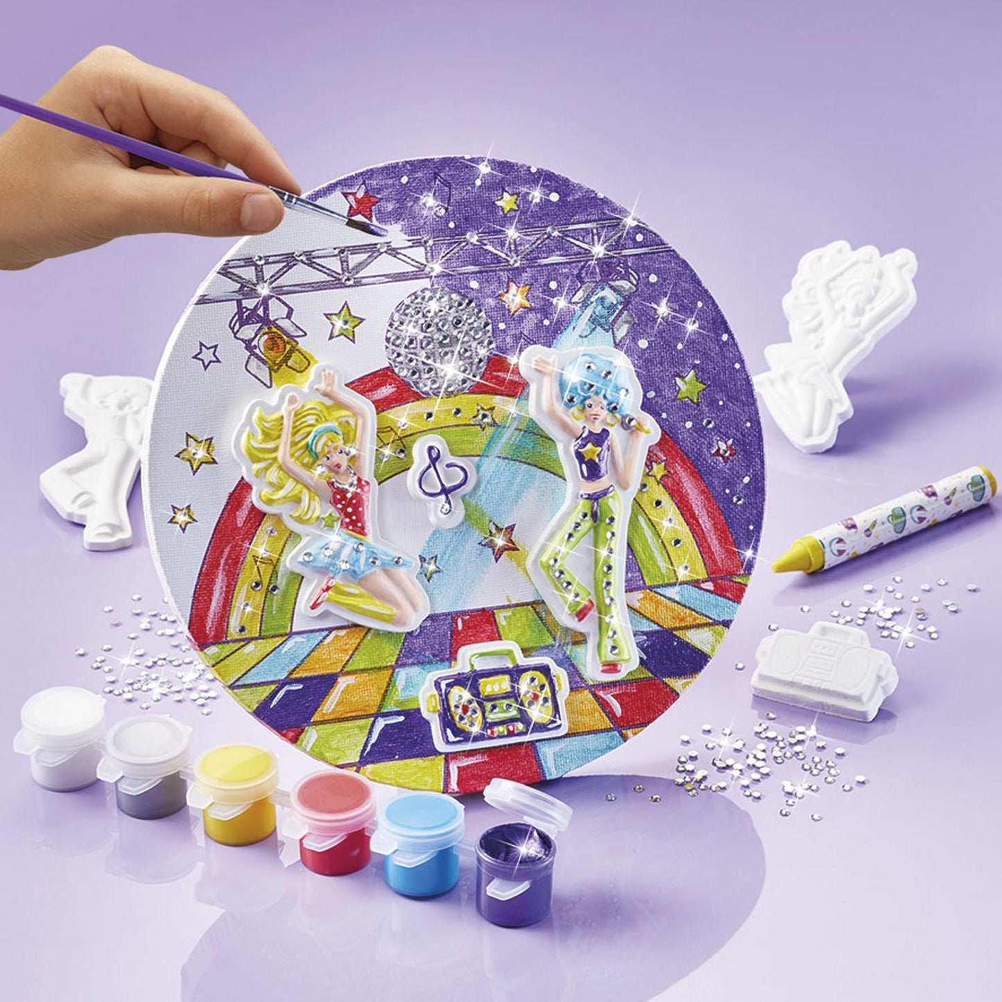 Totum dance factory gips gieten en verven