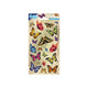 Totum stickervel glitter - vlinders