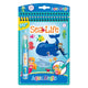 Totum junior magisch water kleurboekje junior sealife zeedieren - herbruikbaar kleurboek tekenen en kleuren aqua magic educatief peuter speelgoed 16 x 21 cm