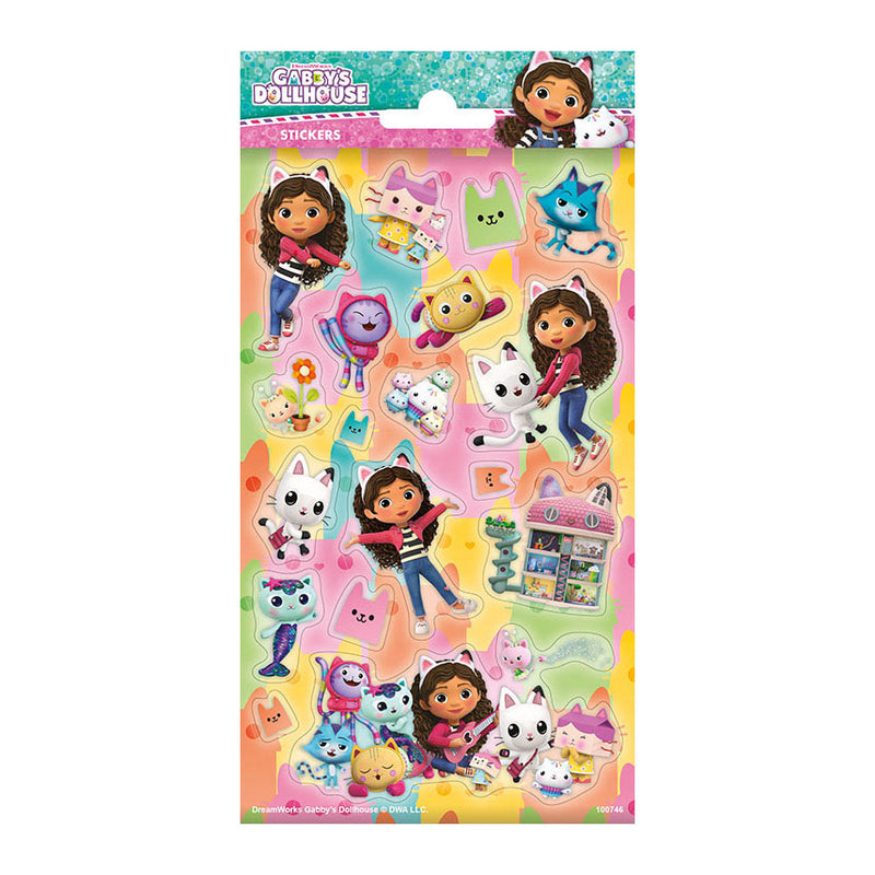 Totum stickervel glitter gabby's poppenhuis