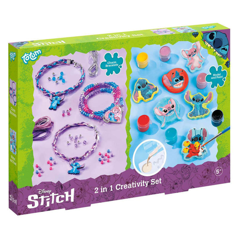 Creative craft group totum 2in1 stitch armbanden maken en gips gieten knustelset