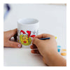 Totum the grinch - inkleur mok beker beschilderen - knutselset incl. 5 kleuren verf en penseeltje - creatief speelgoed jongens meisjes cadeautip