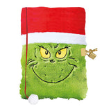 Totum fluffy notitieboek grinch - afbeelding 1