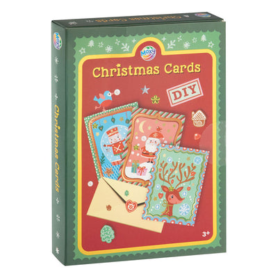 Creative craft group maak je eigen kerstkaarten - met 3 enveloppen en 3 stickervellen
