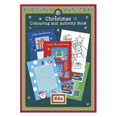 Creative craft group kleur- en activiteitenboek kerstmis - 64pag