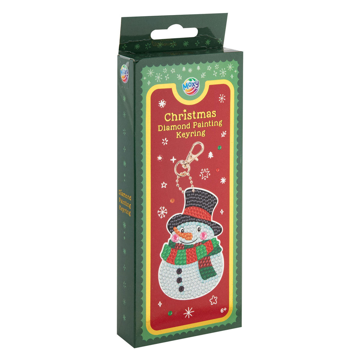 Creative craft group diamond painting sleutelhanger kerstmis