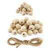 Creative craft group houten kralen kersthangers set kerstmis