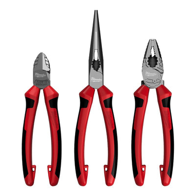 Milwaukee accessoires tangenset | langbek tang | combitang | zijkniptang - 4932492773