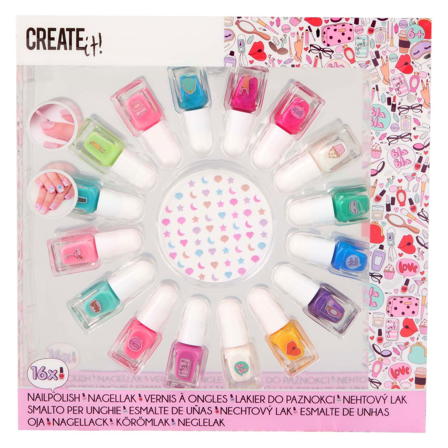 Canenco Beauty Nagellak Set, 16st.