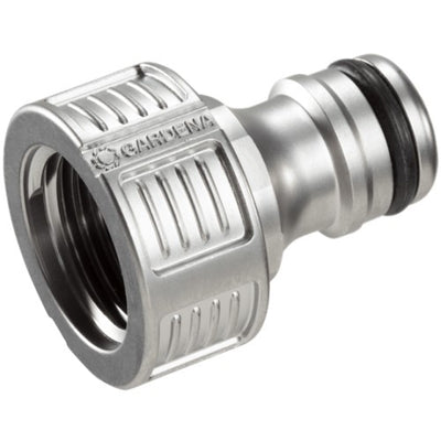 Gardena premium kraanstuk 21 mm (g 1 2 ) (zilver, 18240-20)