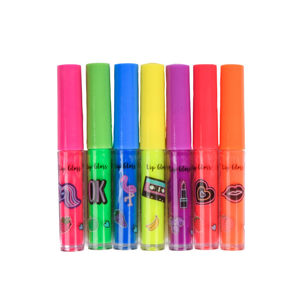 Create It! Lipgloss Set, 7st Neon