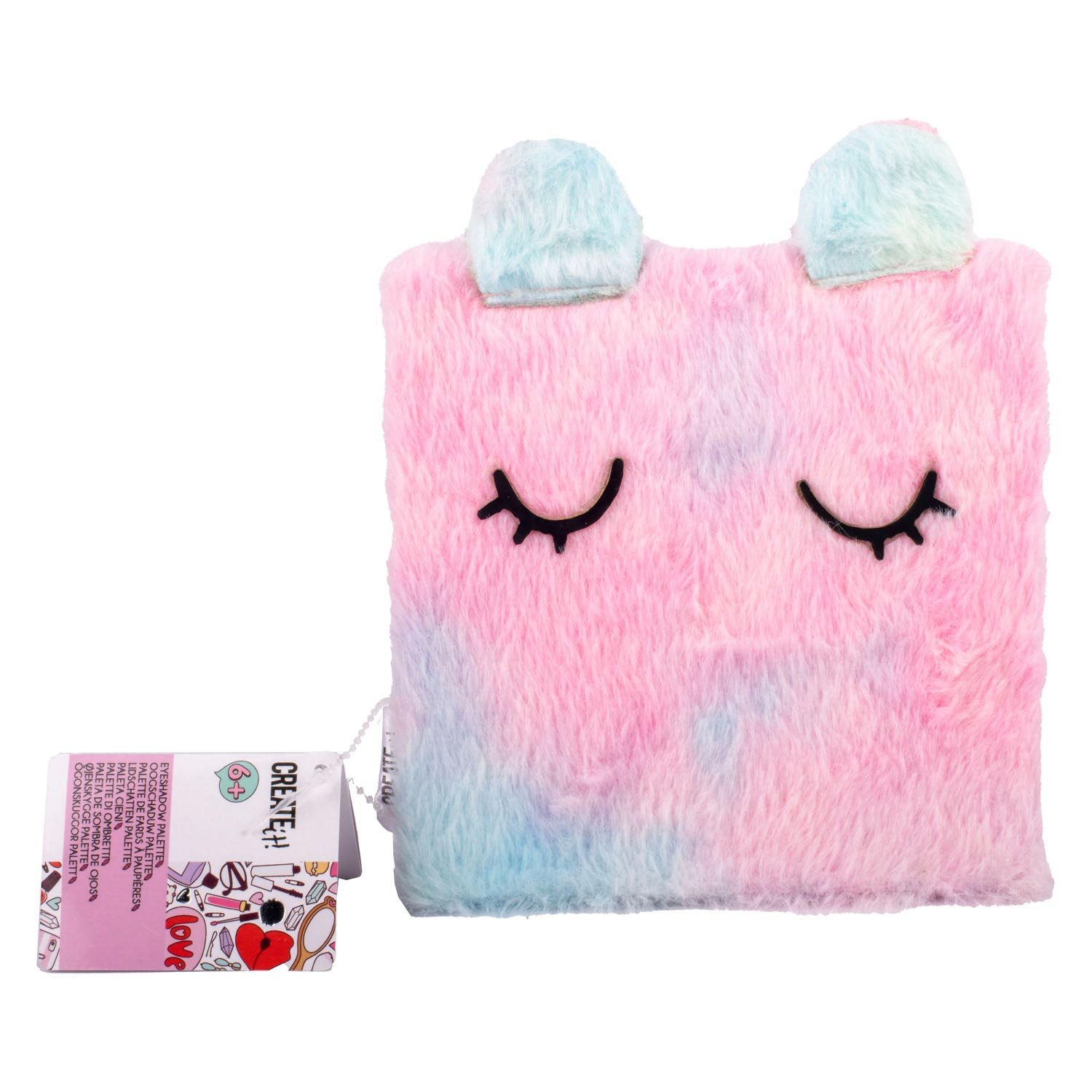 Canenco create it! beauty oogschaduwpalet fluffy, 8 kleuren