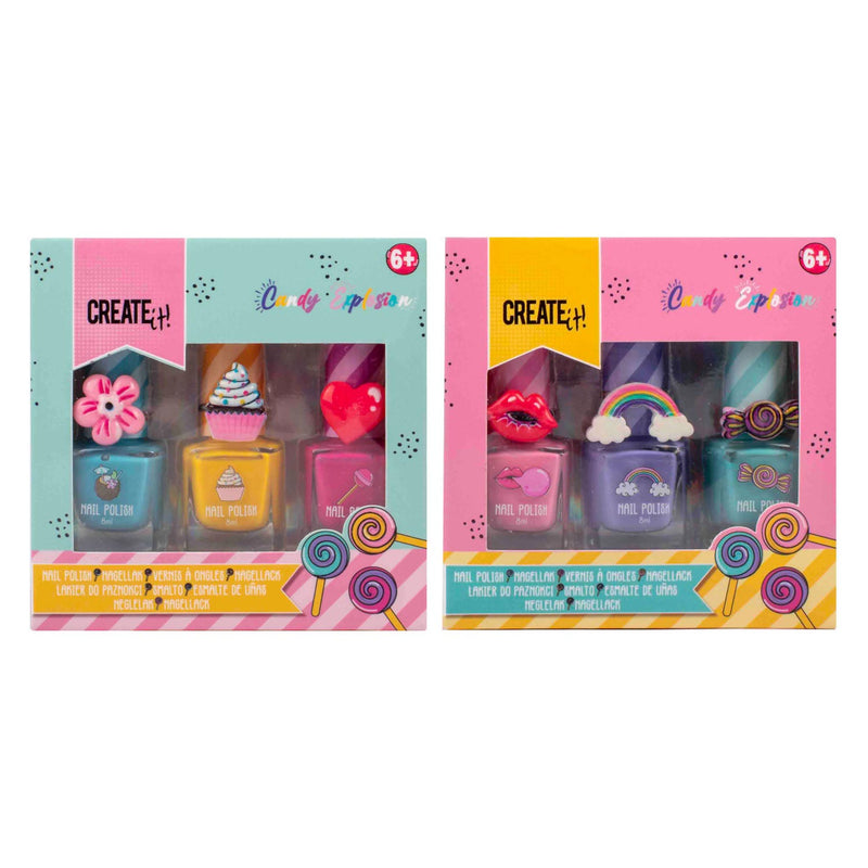 Create It! Candy Explosion Nagellak, 3st.