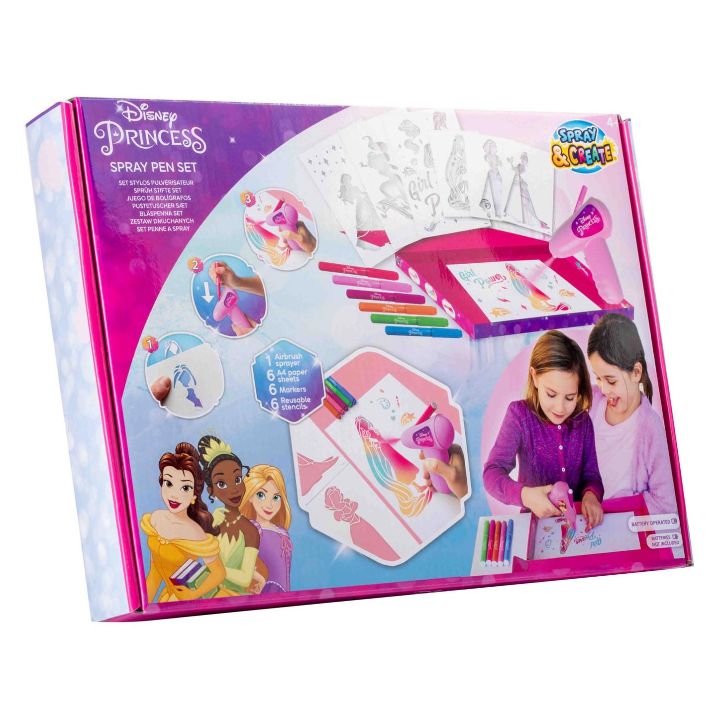 Disney Prinses Blaaspennen Set Elektrisch