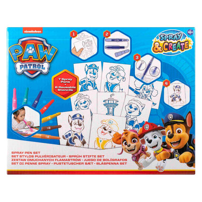 Canenco paw patrol spray pen set | 6 stuks