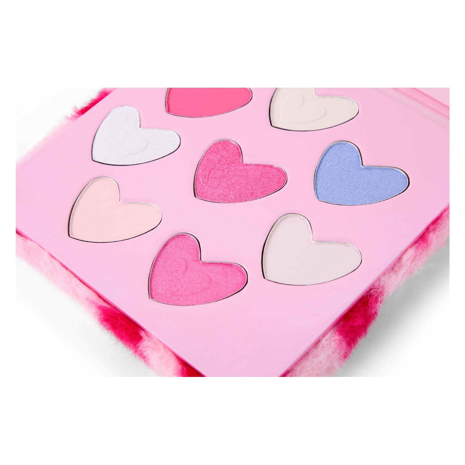 Create it! - oogschaduw boekje - fluffy hartjes