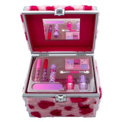Create it! - make-up case fluffy hartjes