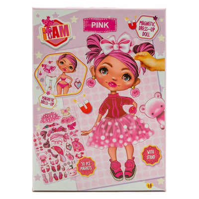 Canenco i am aankleedpop magnetisch pink