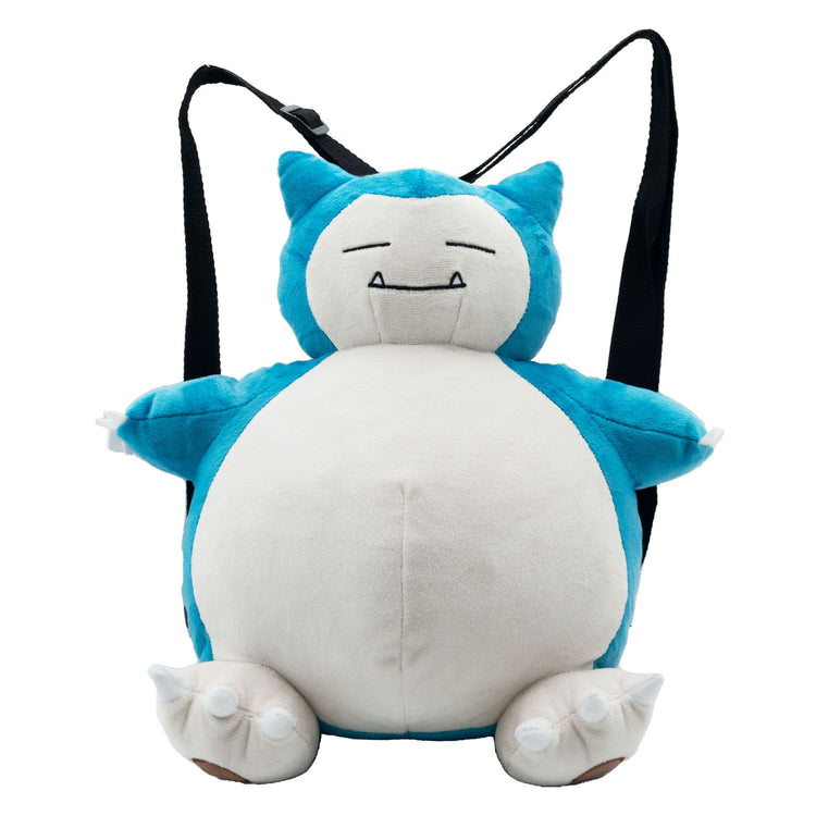 Pokémon pluche rugzak snorlax 30x29x17 cm