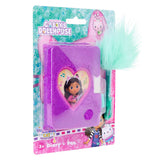 Canenco gabby's poppenhuis pluche dagboek met pluche pen - afbeelding 4
