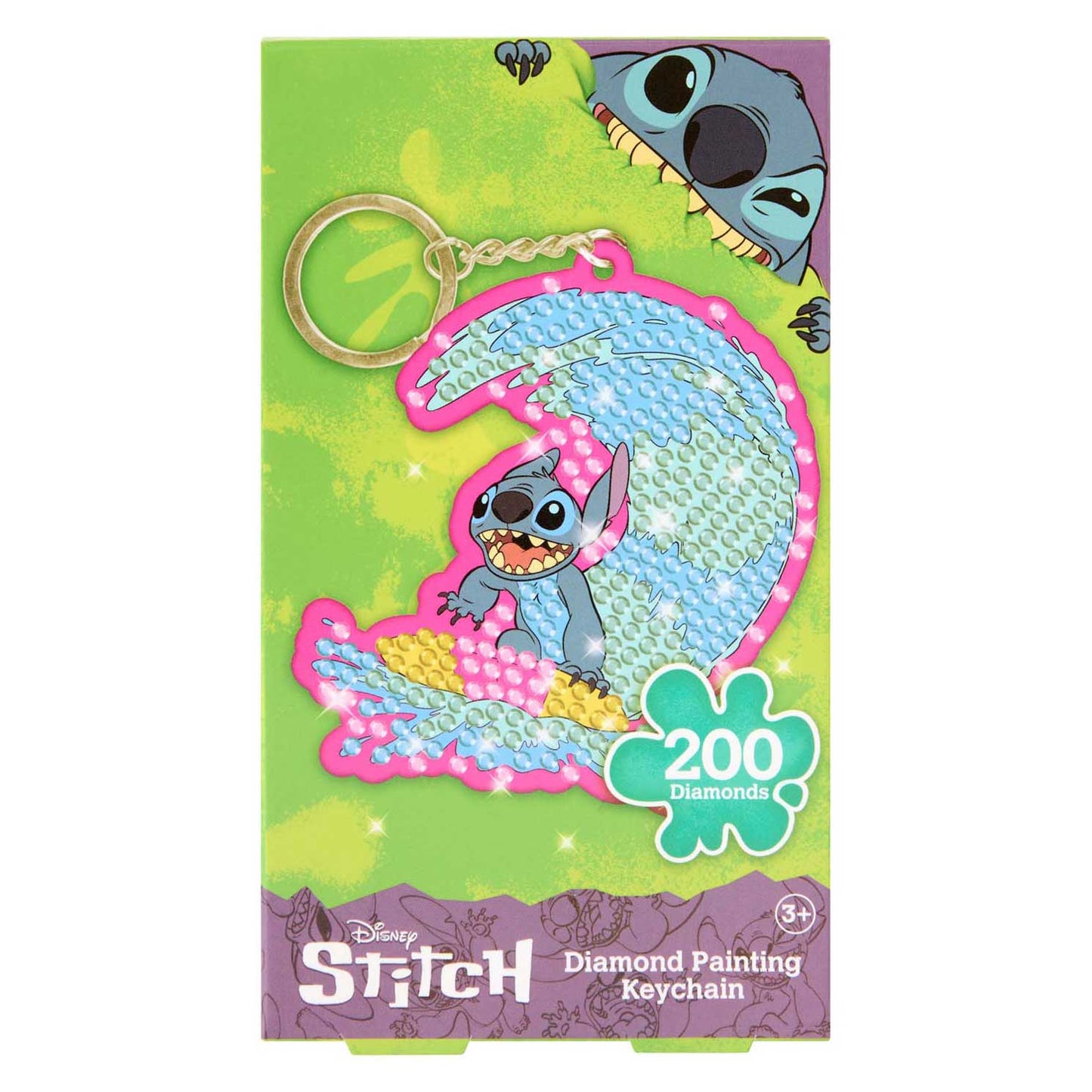 Canenco stitch diamond painting sleutelhanger
