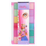 Canenco create it! oogschaduw palet regenboog roze - 12dlg. - afbeelding 2