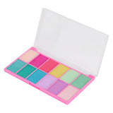 Canenco create it! oogschaduw palet regenboog roze - 12dlg. - afbeelding 1
