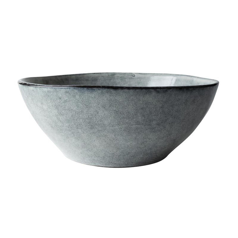 Dutch rose serenity schaal ø24cm grijs 2st