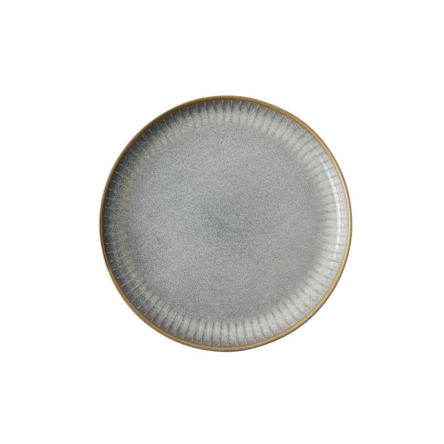 Dutch rose sapphire bord ø18,5cm grijs doos a 4 stuks