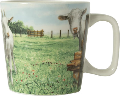 Wiebe van der zee wiebe's farm minimok geit 230ml doos a 6 stuks porselein