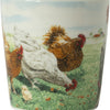 Wiebe van der zee wiebe's farm minimok kip 230ml doos a 6 stuks porselein