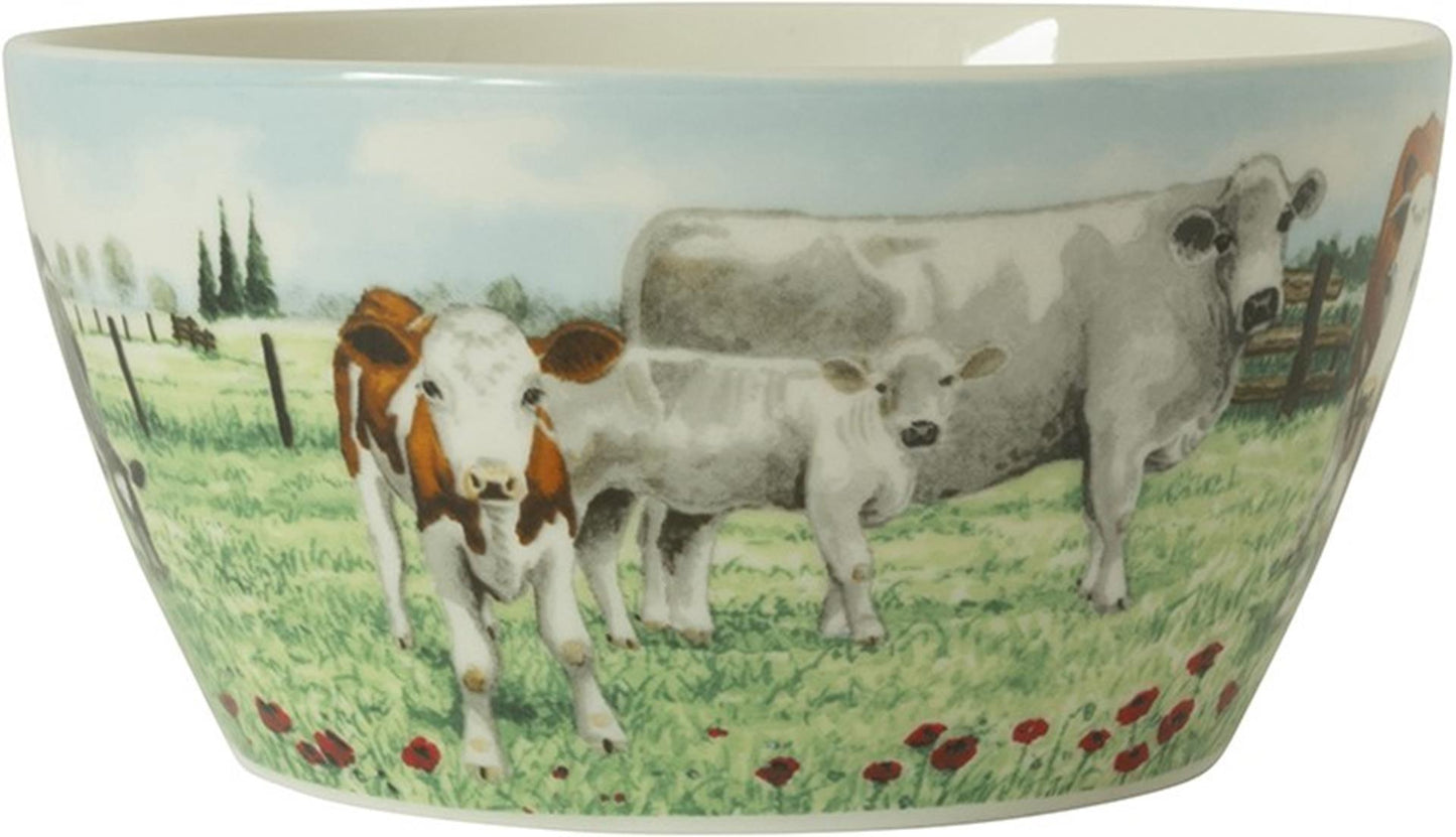 Wiebe van der zee wiebe's farm kom koe ø13cm 6st