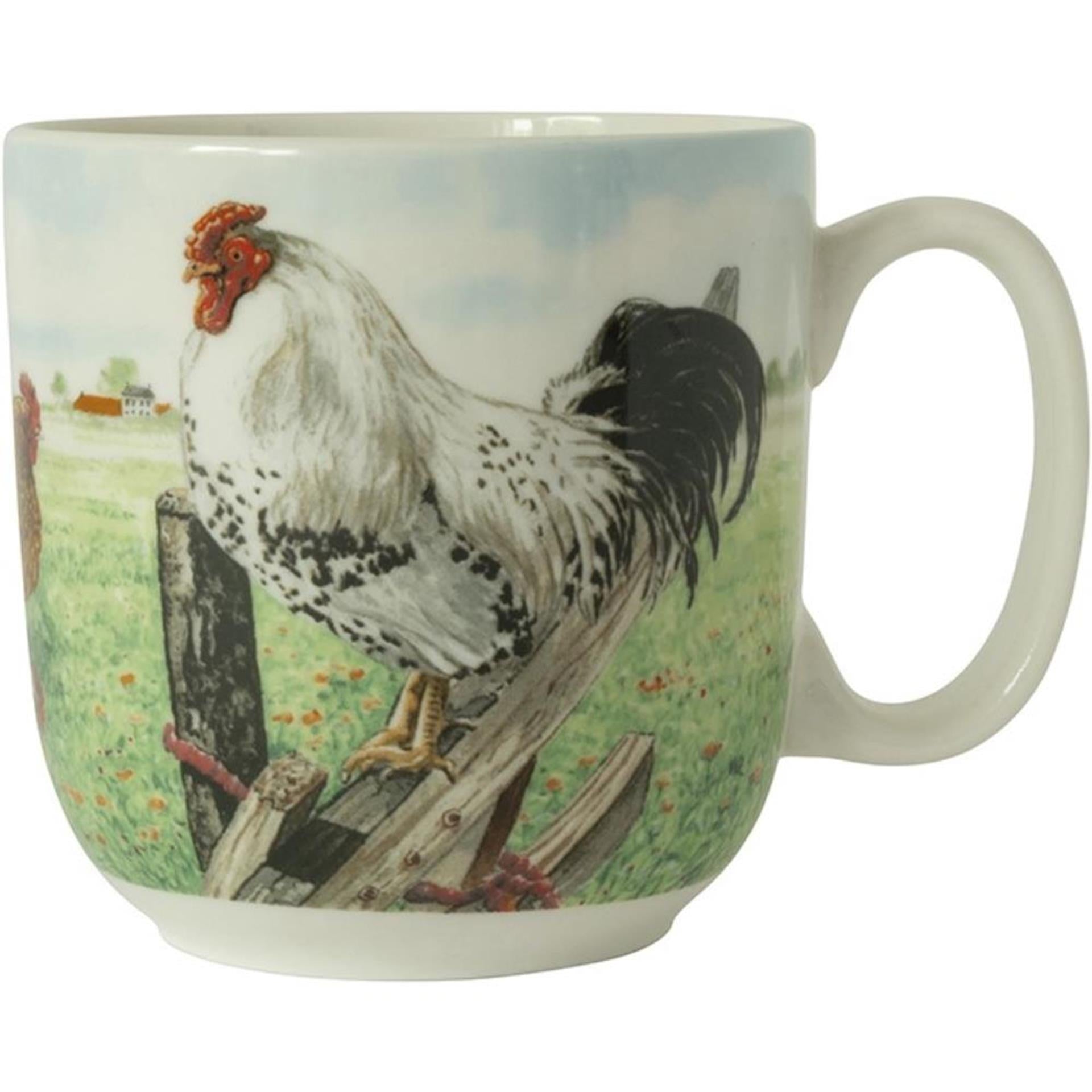 Wiebe van der zee wiebe's farm beker xl kip 41cl 6st