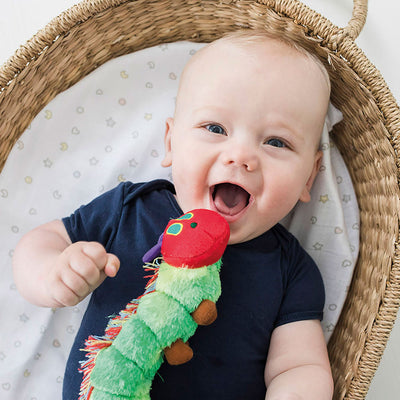 Eric carle rupsje nooitgenoeg pluchen knuffel, 26cm