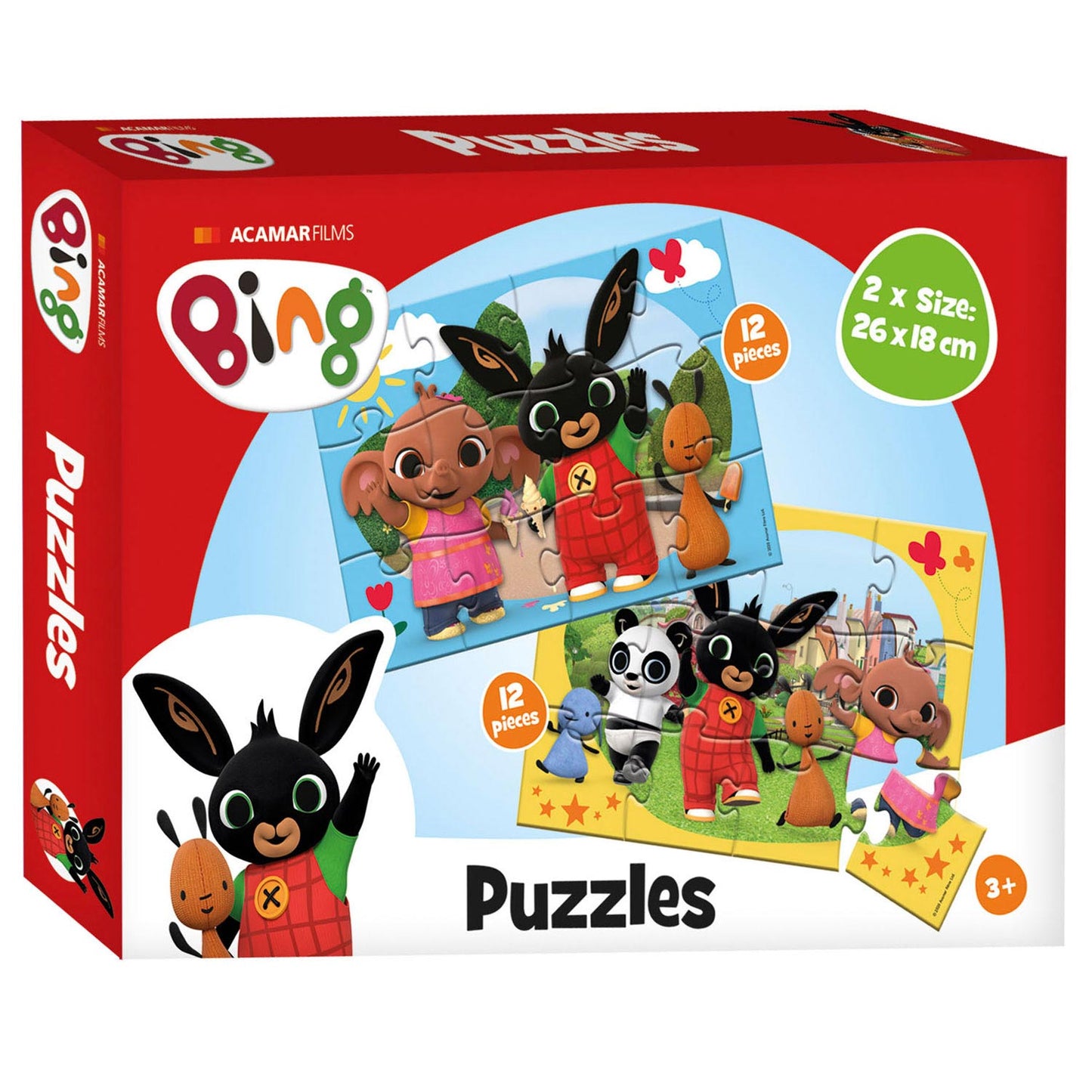 Bambolino toys puzzel, 2x12st.