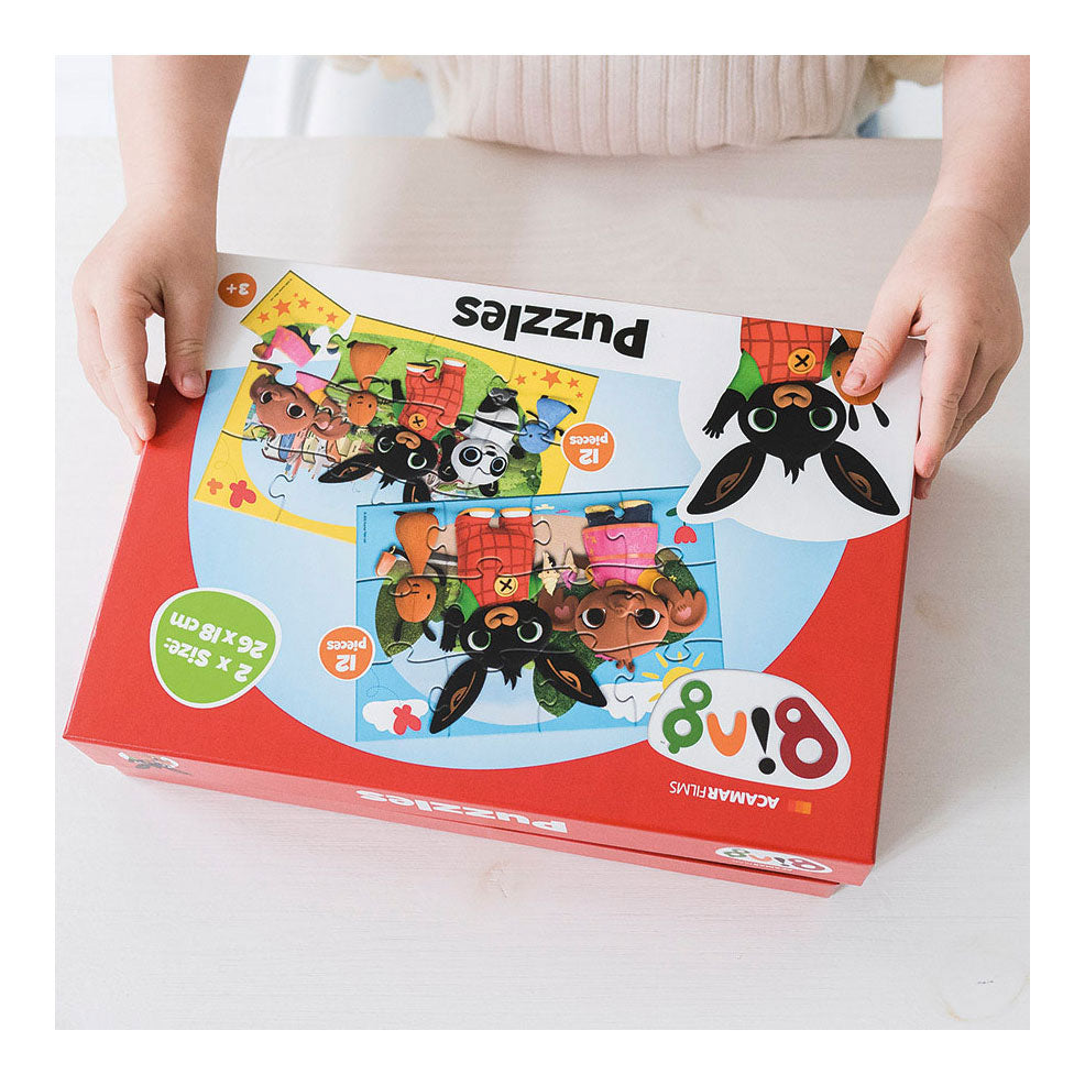 Bambolino toys puzzel, 2x12st.