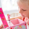 Bambolino peppa pig sieradendoosje, juwelenkistje, muziekdoosje - met draaiende peppa ballerina en spiegel - junior peuter en kleuterspeelgoed vanaf 3 jaar - cadeautip